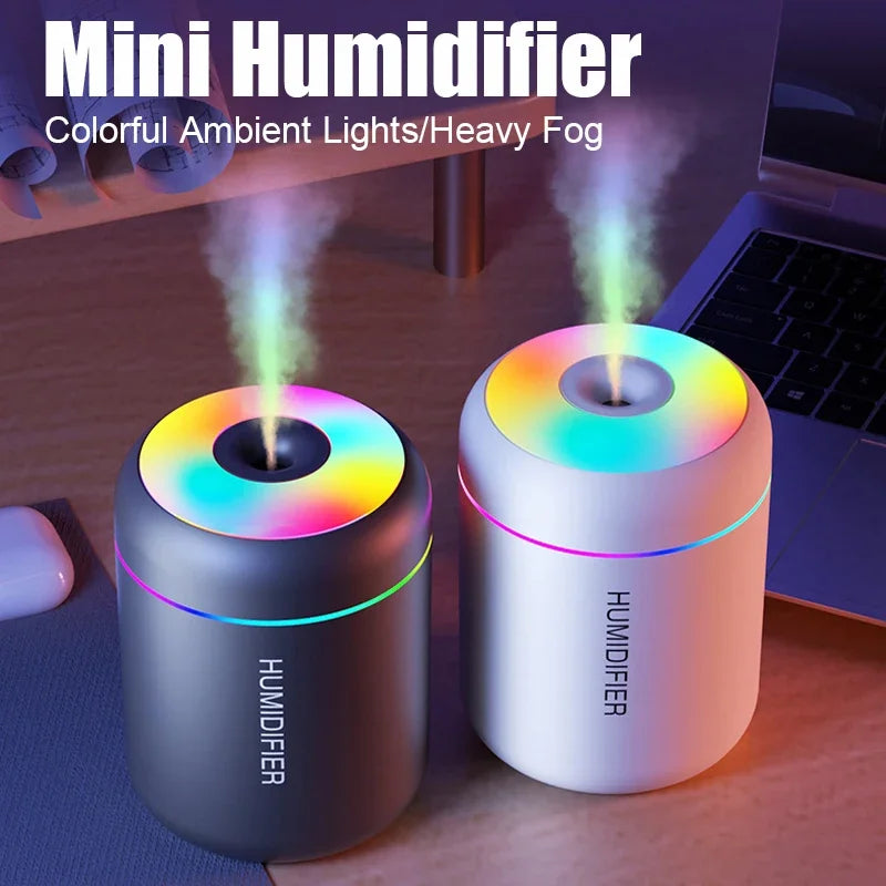 :  💨 Mini Nawilżacz / Odświeżacz Powietrza 180 ml – Kompaktowy, Cichy, Bez Elektrycznego Podgrzewania | USB, 40 ml/h 🌫️✨