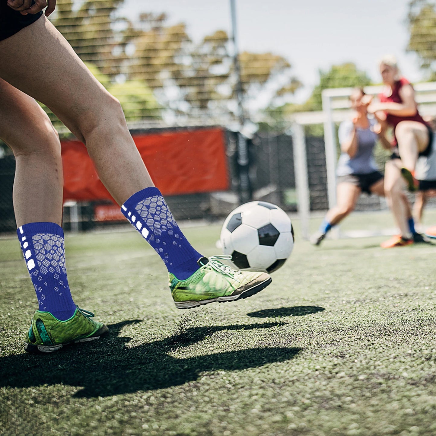 ⚽ Antypoślizgowe Skarpety Sportowe – Oddychające, Elastyczne, Amortyzowane | Do Biegania, Piłki Nożnej i Treningu 🧦🔥