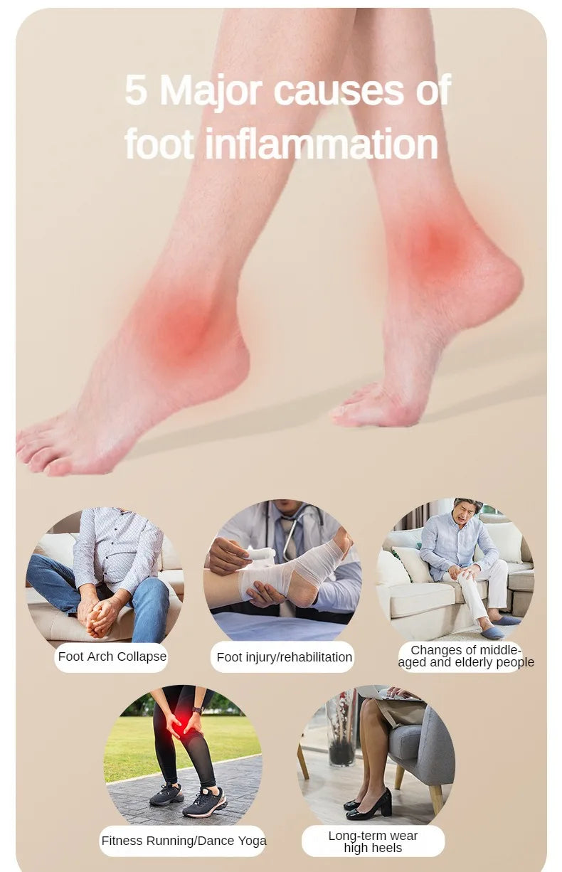 🦶 Roller do Masażu Stóp – dawndesslo | Manualny, Relaksujący, Przeciwbólowy | PVC + TPR 💆‍♂️✨