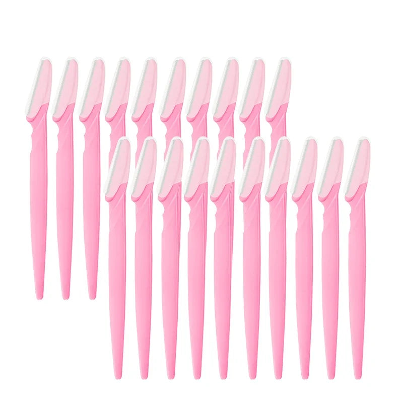 ✨ Zestaw Precyzyjnych Trymerów do Brwi – 5/10/20 szt. | Gładka Skóra i Idealny Kształt Brwi 💖✨