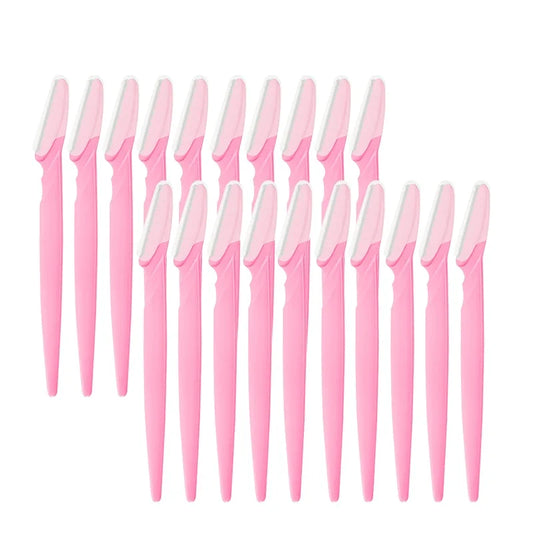 ✨ Zestaw Precyzyjnych Trymerów do Brwi – 5/10/20 szt. | Gładka Skóra i Idealny Kształt Brwi 💖✨