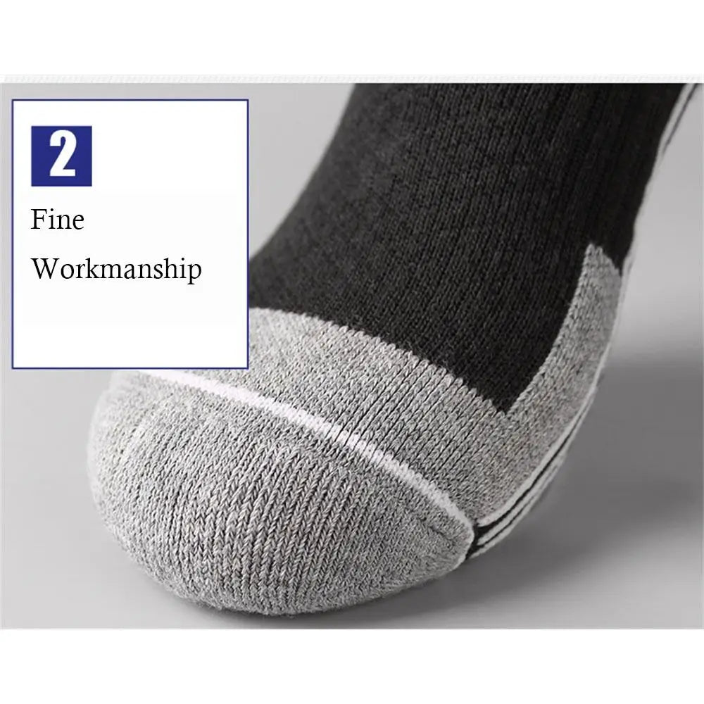 ❄️ WRELS – Ciepłe Narciarskie Skarpety Termiczne | Długie, Oddychające, Wysokie do Kolan 🧦⛷️