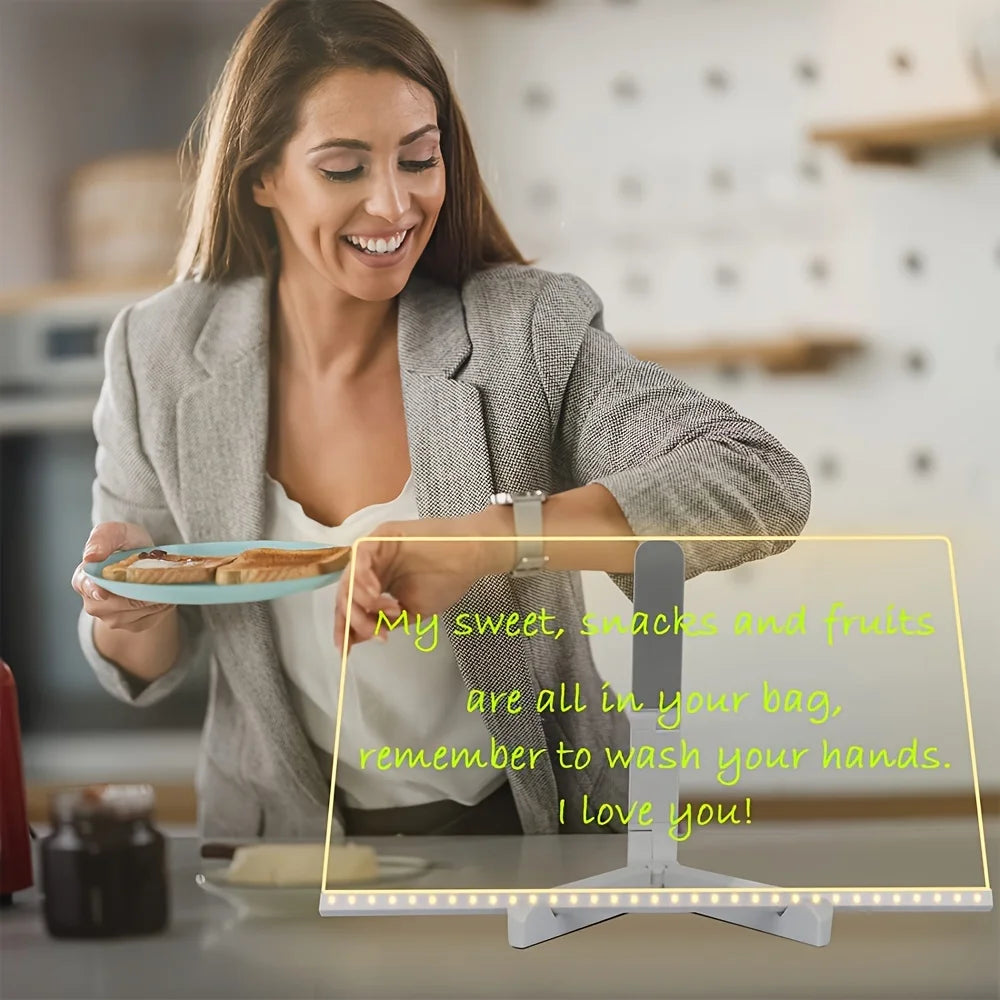 🎄✨ Magiczna Świecąca Tablica LED – Idealny Prezent dla Dziecka! 🎁🌈