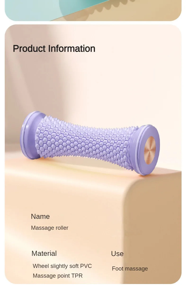🦶 Roller do Masażu Stóp – dawndesslo | Manualny, Relaksujący, Przeciwbólowy | PVC + TPR 💆‍♂️✨
