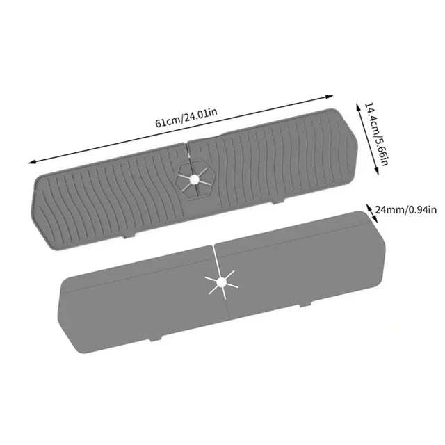 Silikonová podložka pod kuchyňské baterie - samovypouštěcí