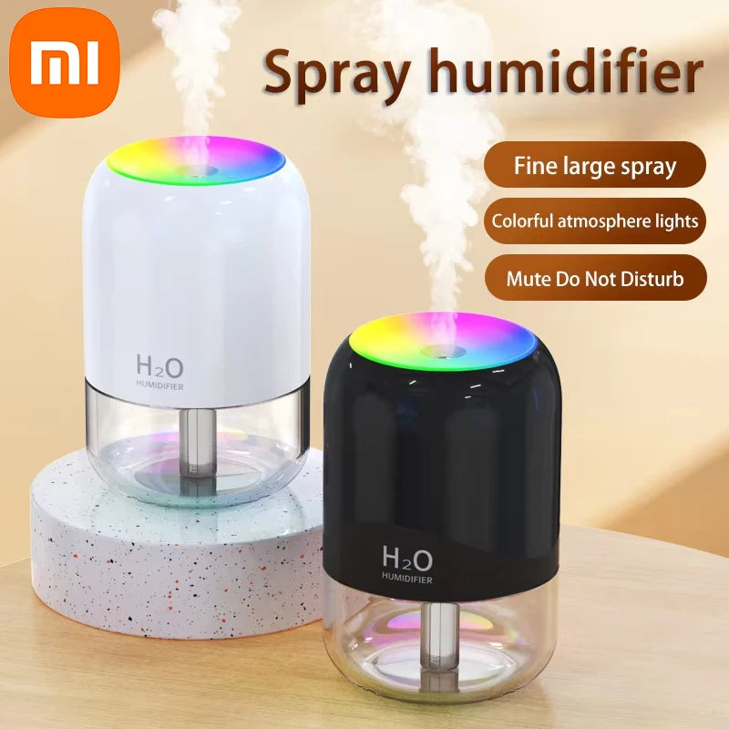 💧 Xiaomi MIJIA Mini – Ultrasoniczny Nawilżacz Powietrza USB | Cichy, Bezpieczny, Z Lampką Atmosferyczną 🌈