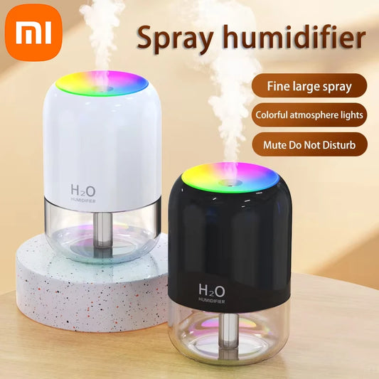 💧 Xiaomi MIJIA Mini – Ultrasoniczny Nawilżacz Powietrza USB | Cichy, Bezpieczny, Z Lampką Atmosferyczną 🌈