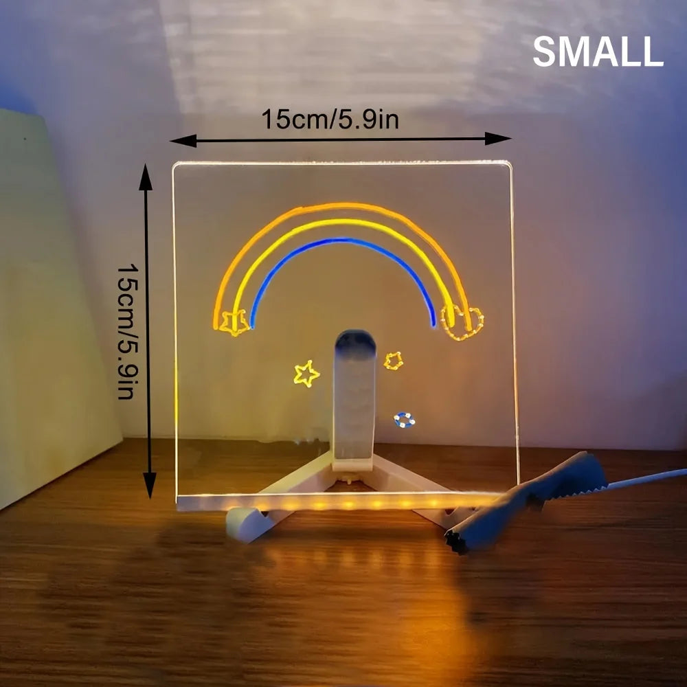 🎄✨ Magiczna Świecąca Tablica LED – Idealny Prezent dla Dziecka! 🎁🌈