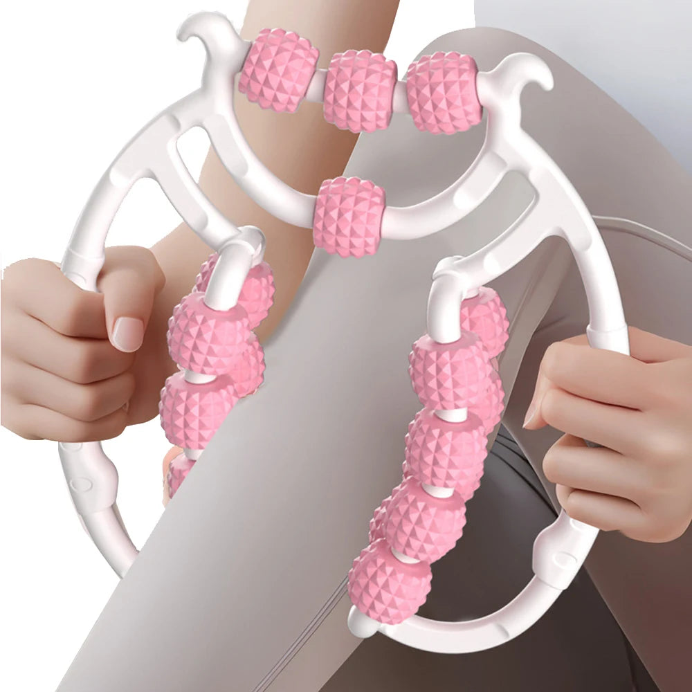 ✨ Ręczny Masażer 20-kołowy 360° – STAWHO | Odprężenie, regeneracja i ulga dla mięśni 💆‍♂️💆‍♀️